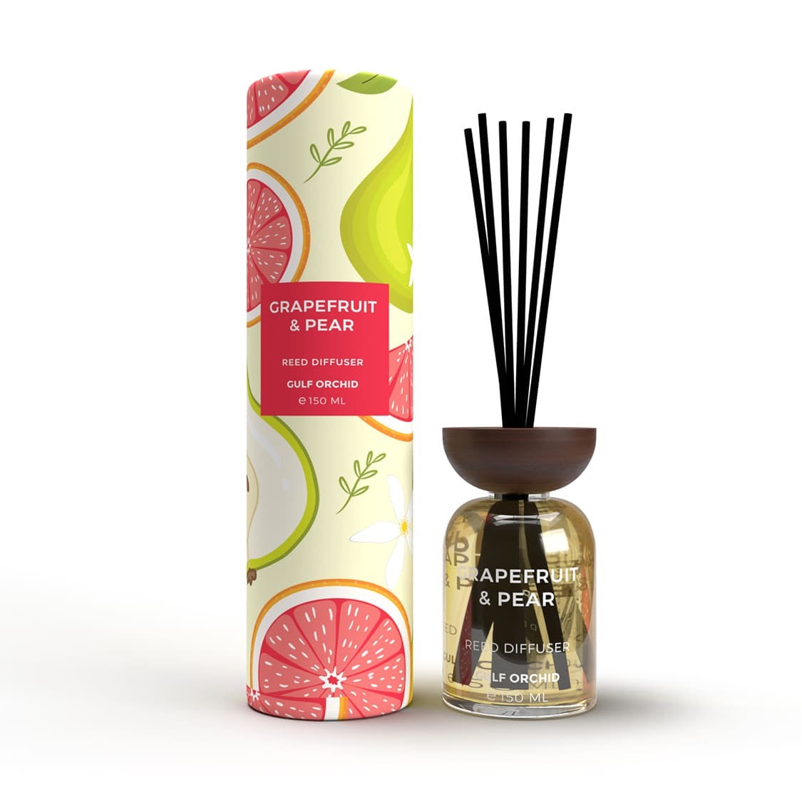 Gulf Orchid Reed Diffuser - Grapefruit & Pear (150ml)