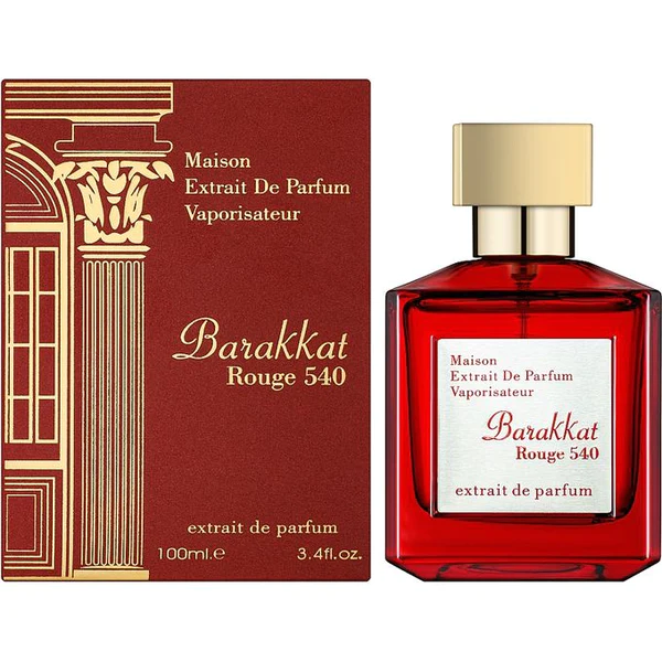 Fragrance world 2025 barakkat rouge 540