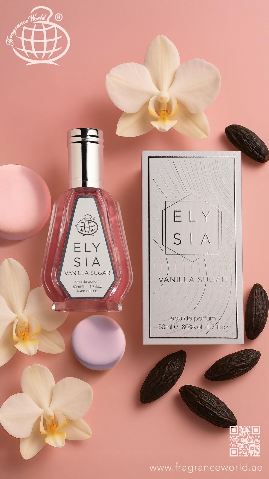 Fragrance World - Elysia Vanilla Sugar - 50ml