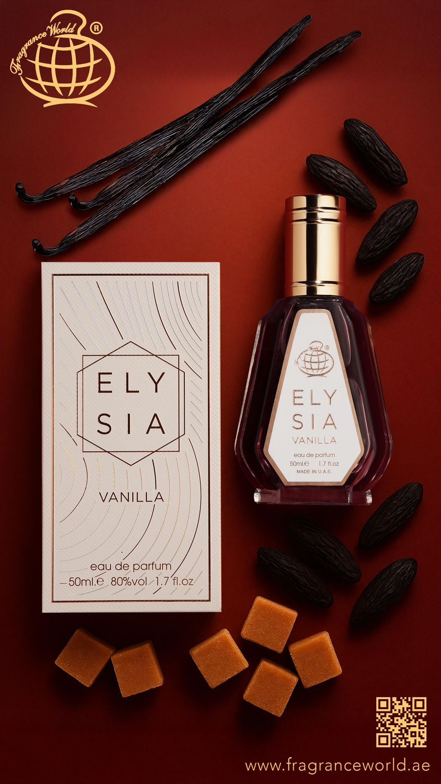 Fragrance World - Elysia Vanilla - 50ml