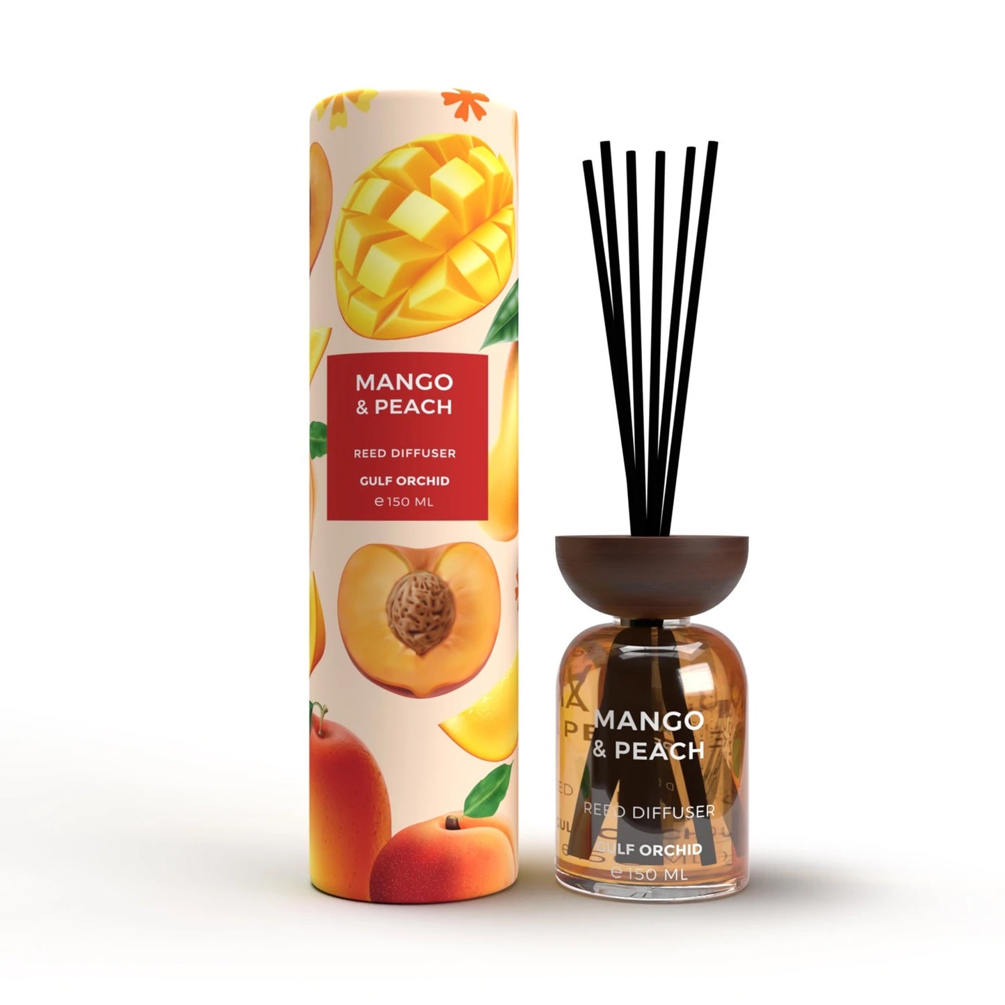 Gulf Orchid Reed Diffuser - Mango & Peach (150ml)