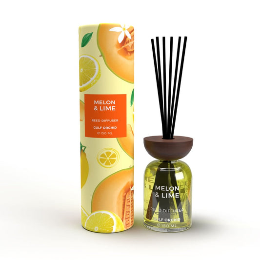 Gulf Orchid Reed Diffuser - Melon & Lime (150ml)