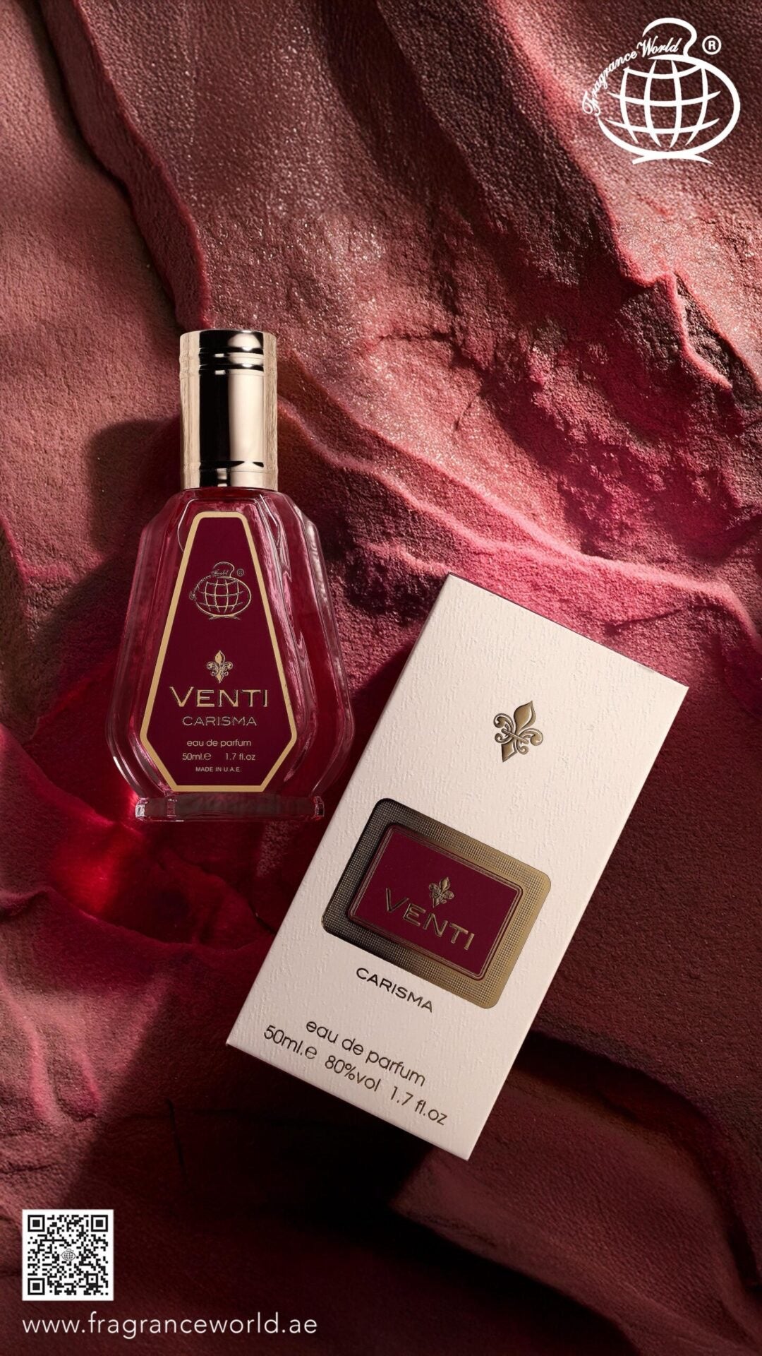 Fragrance World – Venti Carisma – 50ml