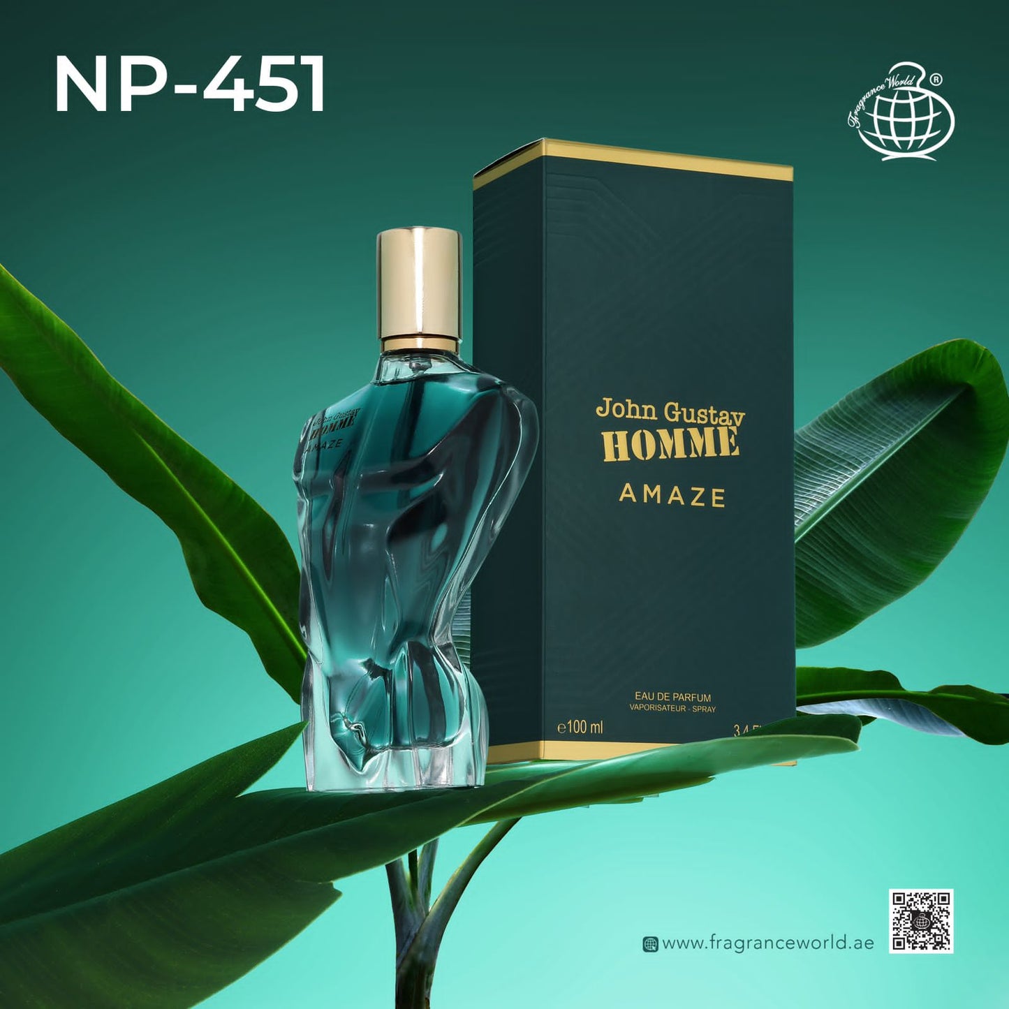 Fragrance World - John Gustav Homme Amaze