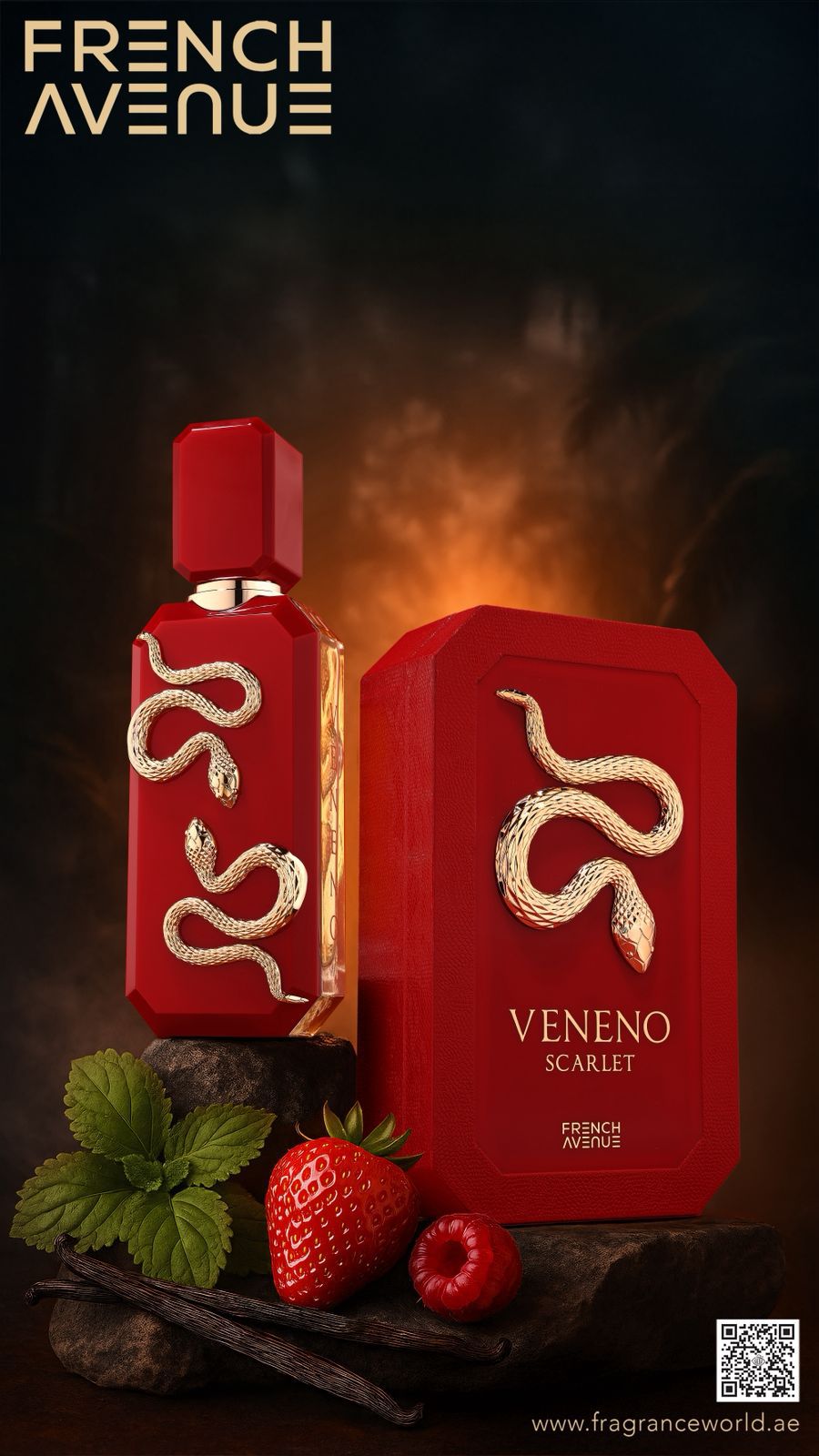 French Avenue - Veneno Scarlet