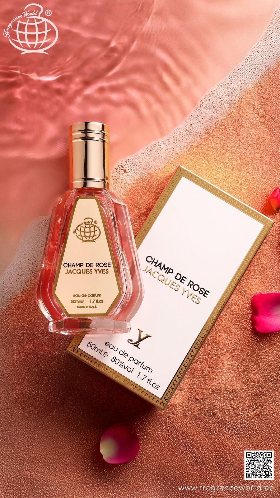 Fragrance World – Champ de Rose – 50ml