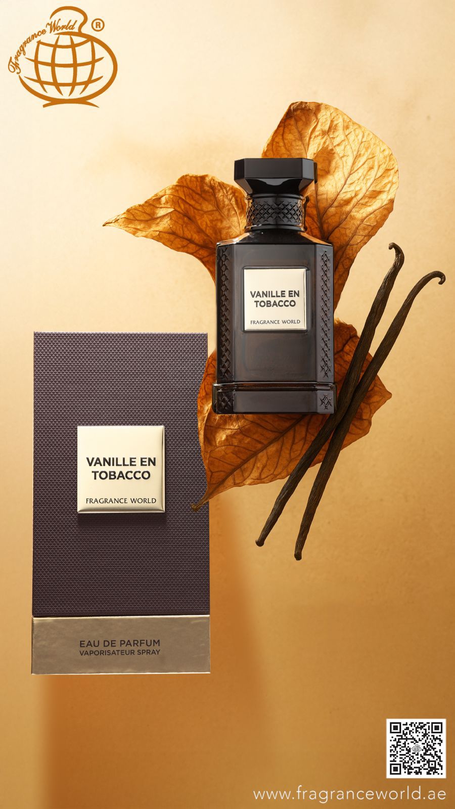 tobacco vanille fragrance world En Eau De Parfum By 80 ML Fragrance World Vanille En Tobacco